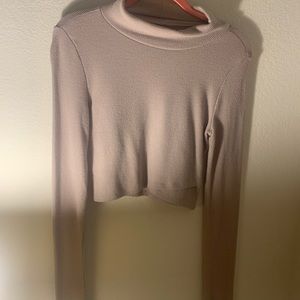 Pink Silence & Noise Turtleneck